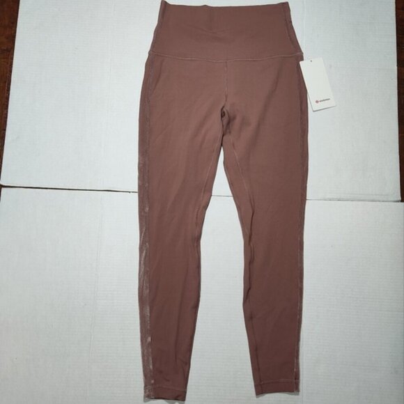 TBD Lululemon Align Super High-Rise Pant 28" Velvet Spanish Oak sz 10 NEW 2019 - Picture 2 of 7